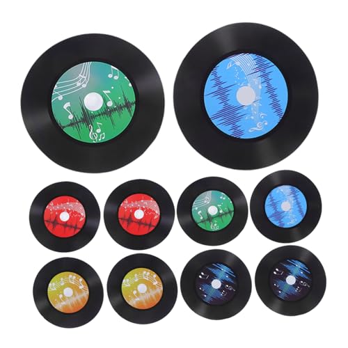 Beatifufu 10 Stück Teiliges Vintage Vinyl schallplatten Wandtattoo Retro Musik Wanddekor Aufkleber Wetterfest Selbstklebend für Wohnzimmer Bar Partys Beatifufu 10 Stück Teiliges Vintage Vinyl schallplatten Wandtattoo Retro Musik Wanddekor Aufkleber Wetterfest Selbstklebend für Wohnzimmer Bar Partys von Beatifufu