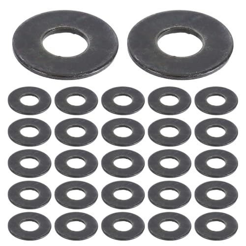 Beatifufu 100 Stück Metall Unterlegscheiben für Outdoor Engineering Flache Dichtungsringe Rostfreie Präzisionswascher für Mechanische Geräte Innendurchmesser von Beatifufu