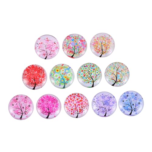 Beatifufu 12 Stück Teiliges Runde Glas Kühlschrankmagnete mit Lebensbaum Motiv Bunte Kristalloptik Starke Haftung Kratzfest Dekorativ für Kühlschrank Whiteboard Schrank und Büro Beatifufu 12 Stück Teiliges Runde Glas Kühlschrankmagnete mit Lebensbaum Motiv Bunte Kristalloptik Starke Haftung Kratzfest Dekorativ für Kühlschrank Whiteboard Schrank und Büro von Beatifufu