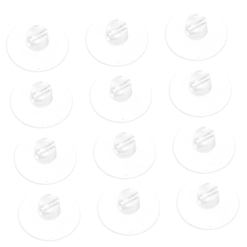 Beatifufu 12 Stück Teiliges Transparente Saugnapf-kabelclips aus Flexiblem Silikon Wiederverwendbare Kabelhalter mit Starkem Halt für Wand Glas und Fliesen Vielseitige Kabelführung für von Beatifufu