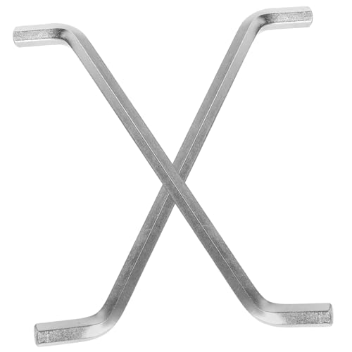 Beatifufu 2 Stck Teiliges Metall Garbage Disposal Wrench für Küchenspüle Robust und Praktisch Langlebiger Hex Schlüssel für Müllzerkleinerer Einfache Handhabung für Heimgebrauch von Beatifufu