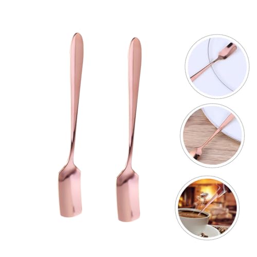 Beatifufu 2 Stück Edelstahl Dessertlöffel Langlebige Rostfreie Servierlöffel mit Glatter Oberfläche Vielseitig für Küche und Restaurant Einfach zu Reinigen Beatifufu 2 Stück Edelstahl Dessertlöffel Langlebige Rostfreie Servierlöffel mit Glatter Oberfläche Vielseitig für Küche und Restaurant Einfach zu Reinigen von Beatifufu