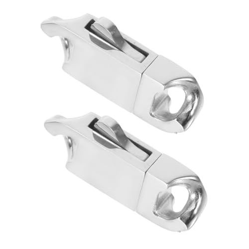 Beatifufu 2 Stück Edelstahl Federverschluss für Schmuck Langlebiger Metall Karabiner Verschluss Sicherer Federclip für Halsketten und Armbänder Vielseitig Einsetzbar für Schmuckherstellung Beatifufu 2 Stück Edelstahl Federverschluss für Schmuck Langlebiger Metall Karabiner Verschluss Sicherer Federclip für Halsketten und Armbänder Vielseitig Einsetzbar für Schmuckherstellung von Beatifufu