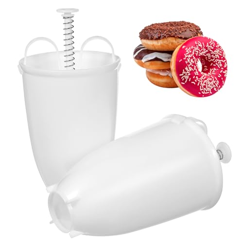 Beatifufu 2 Stück Manuelle Donut Form Backwerkzeug aus Lebensmittelechtem Ergonomisch Tragbar DIY für Einfache Zubereitung zu Hause für Familien und Backenthusiasten Beatifufu 2 Stück Manuelle Donut Form Backwerkzeug aus Lebensmittelechtem Ergonomisch Tragbar DIY für Einfache Zubereitung zu Hause für Familien und Backenthusiasten von Beatifufu