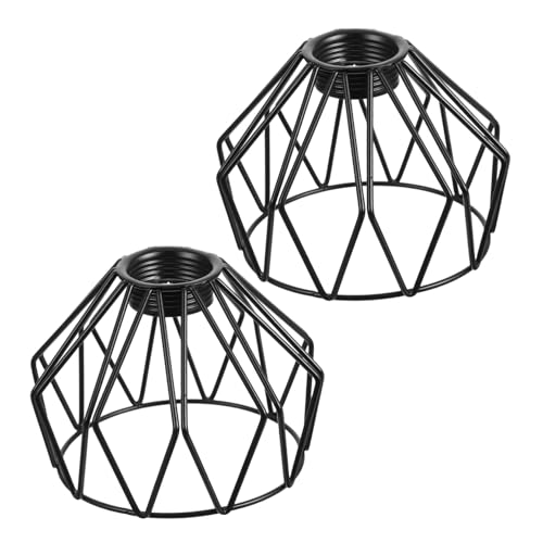 Beatifufu 2 Stück Schmiedeeisen Käfig Lampenschirm Retro Leuchte Industrielle Pendelleuchte Retro Hängeleuchte Metall Pendelleuchte Antiker Käfig Lampenschirm Vintage Lampenabdeckung Beatifufu 2 Stück Schmiedeeisen Käfig Lampenschirm Retro Leuchte Industrielle Pendelleuchte Retro Hängeleuchte Metall Pendelleuchte Antiker Käfig Lampenschirm Vintage Lampenabdeckung von Beatifufu