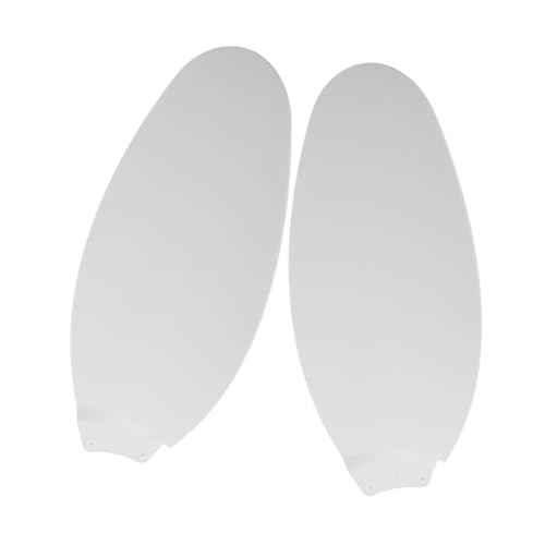 Beatifufu 2 Stück Teiliges Deckenventilator Ersatzblätter aus Kunststoff Leicht und Geräuscharm Modernes Design für Effiziente Luftzirkulation in Großen Wohn Esszimmern Einfache Montage und von Beatifufu