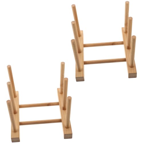 Beatifufu 2 Stück Teiliges Holz Abtropfgestell für Wasserflaschen und Tassen Stabiles Cup Organizer Regal mit Hoher Tragkraft Praktischer Flaschentrockenständer für Ordentliche Küche Beatifufu 2 Stück Teiliges Holz Abtropfgestell für Wasserflaschen und Tassen Stabiles Cup Organizer Regal mit Hoher Tragkraft Praktischer Flaschentrockenständer für Ordentliche Küche von Beatifufu