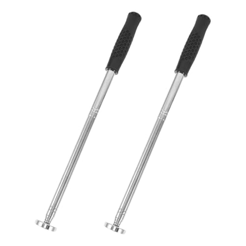 Beatifufu 2 Stück Teiliges Magnetisches Teleskop Metallgreifwerkzeug mit Ausziehbarem Griff Vielseitig für Bau und Alltag Werkzeug für Männer und Mobile Nutzung von Beatifufu