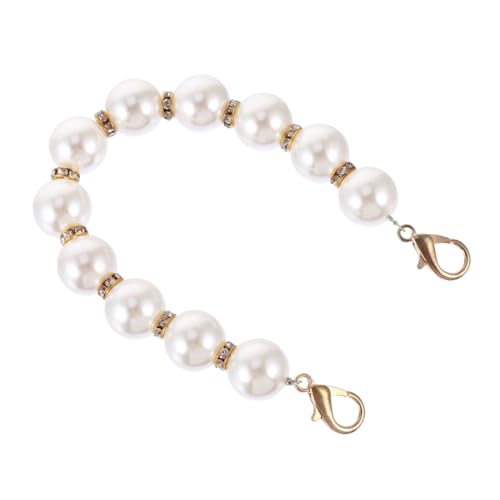 Beatifufu 2 Stück Teiliges Perlen Design Metalltaschenkette mit Haken Ersatz Schultergurt für Handtasche DIY Umhängetasche Modisches Zubehör für Damen Geldbörsen und Taschen von Beatifufu