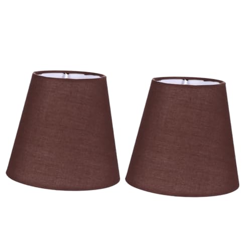 Beatifufu 2 Stück Teiliges Stoff Lampenzubehör Deckenlampen-abdeckung Einfache Installation Stilvoll für Wohnzimmer Schlafzimmer Wand Tischlampen Geeignet von Beatifufu