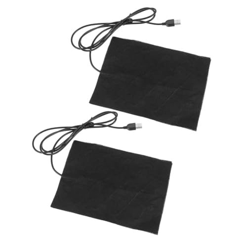 Beatifufu 2 Stück USB Silikon Heizmatte für Epoxidharz Aushärtung Leicht Tragbar Energiesparend Praktische Gießformen Heizunterlage für DIY Resin Handwerk von Beatifufu