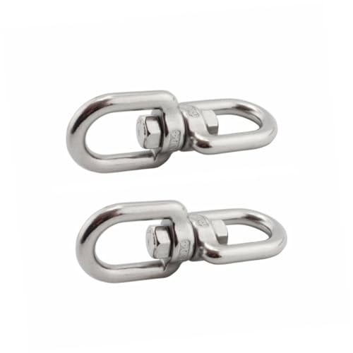 Beatifufu 2 Stücke Edelstahl Drehwirbel Haken für Hängepflanzen Windspiele Vogelhäuschen mit Doppelt Schwenkbarem Aufhängemechanismus für Verhedderungsfreiheit im Garten Zuhause Beatifufu 2 Stücke Edelstahl Drehwirbel Haken für Hängepflanzen Windspiele Vogelhäuschen mit Doppelt Schwenkbarem Aufhängemechanismus für Verhedderungsfreiheit im Garten Zuhause von Beatifufu