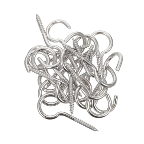 Beatifufu 20 Stück Teiliges Edelstahl Ring Eye Bolts Schwere Deckenhaken mit Schraubgewinde Hohe Tragkraft zum Sicheren Aufhängen von Pflanzen Tassen Leuchten und Deko im Innen Außenbereich Beatifufu 20 Stück Teiliges Edelstahl Ring Eye Bolts Schwere Deckenhaken mit Schraubgewinde Hohe Tragkraft zum Sicheren Aufhängen von Pflanzen Tassen Leuchten und Deko im Innen Außenbereich von Beatifufu