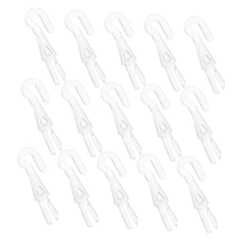 Beatifufu 20 Stück Teiliges Transparente Jalousie-haken mit Ergonomischem Fragezeichen-design Robuste Kunststoff-halterung für Präzise Blendenverstellung Langlebige Ersatzteile für von Beatifufu