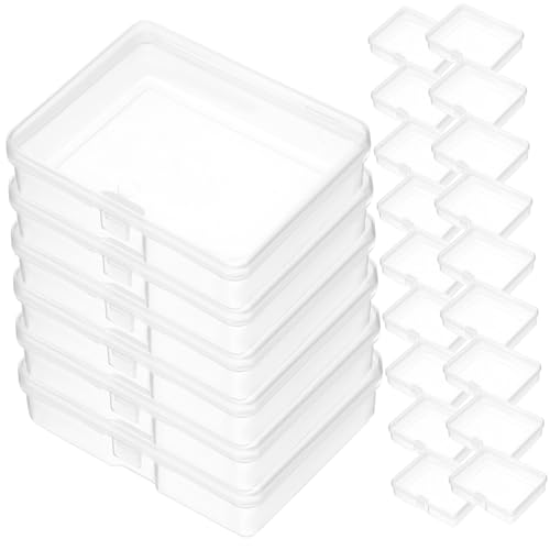 Beatifufu 24 Stück Teiliges Transparente Mini aufbewahrungsboxen aus Robustem Kunststoff mit Klappdeckel für Schmuck Perlen und Kleine Gegenstände Leicht Langlebig und Stapelbar Beatifufu 24 Stück Teiliges Transparente Mini aufbewahrungsboxen aus Robustem Kunststoff mit Klappdeckel für Schmuck Perlen und Kleine Gegenstände Leicht Langlebig und Stapelbar von Beatifufu