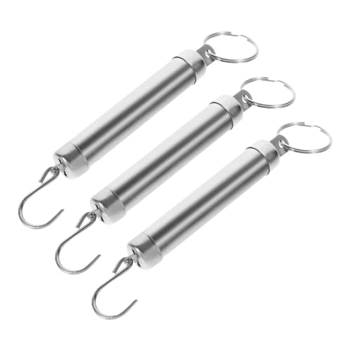Beatifufu 3 Stück Mechanische Federhakenwaage Robuste Hängewaage Mechanische Hängewaage Lebensmittelwaage Produktwaage Federwaage Tragbare Handfederwaage Edelstahl Beatifufu 3 Stück Mechanische Federhakenwaage Robuste Hängewaage Mechanische Hängewaage Lebensmittelwaage Produktwaage Federwaage Tragbare Handfederwaage Edelstahl von Beatifufu