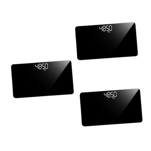 Beatifufu 3 Stück Portable Elektronische Mini Gewichtsskala mit Spiegel Oberfläche für Präzise Messungen für Fitness und Reisen Kompakt und Tragbar Genauigkeit Beatifufu 3 Stück Portable Elektronische Mini Gewichtsskala mit Spiegel Oberfläche für Präzise Messungen für Fitness und Reisen Kompakt und Tragbar Genauigkeit von Beatifufu