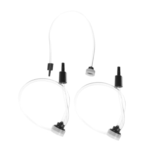 Beatifufu 3 Stück Teiliges Externes Vakuumiergerät Schlauch Ersatz für Luftdichte Aufbewahrungsbehälter Kompatibel mit Vakuumiermaschinen für Vakuumversiegelung von Gläsern und Behältern von Beatifufu