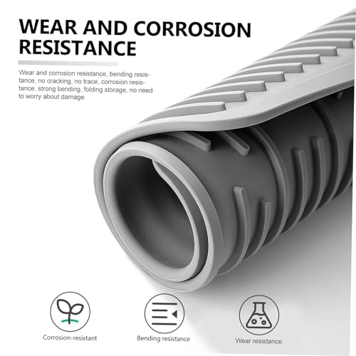 Beatifufu 3 Stück Teiliges Küchentrocknungsmatten Hitzebeständig Rutschfest Abtropfmatten für Geschirr Obst Gemüse Natürlich Trocknen Spülbecken Geeignet Küchenuntersetzer Zufällige Farbe von Beatifufu