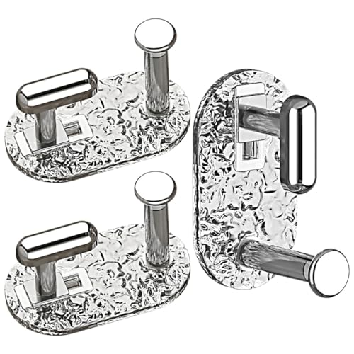 Beatifufu 3 Stück Teiliges Selbstklebendes Wandhaken Starke Haftkraft Vielseitig Einsetzbar als Handtuch Schlüssel Waschbeckenhaken Geeignet für Bad Küche Schlafzimmer und Weitere von Beatifufu