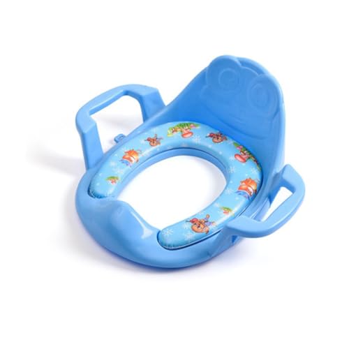 Beatifufu 4 STÜCKE Toilettentrainer Sitzbezug Rutschfest Weiche Polsterung mit Griffen für Sicheres Töpfchentraining Jungen Mädchen Komfortable Elastische Toilettenring Zufällige Farbe Beatifufu 4 STÜCKE Toilettentrainer Sitzbezug Rutschfest Weiche Polsterung mit Griffen für Sicheres Töpfchentraining Jungen Mädchen Komfortable Elastische Toilettenring Zufällige Farbe von Beatifufu