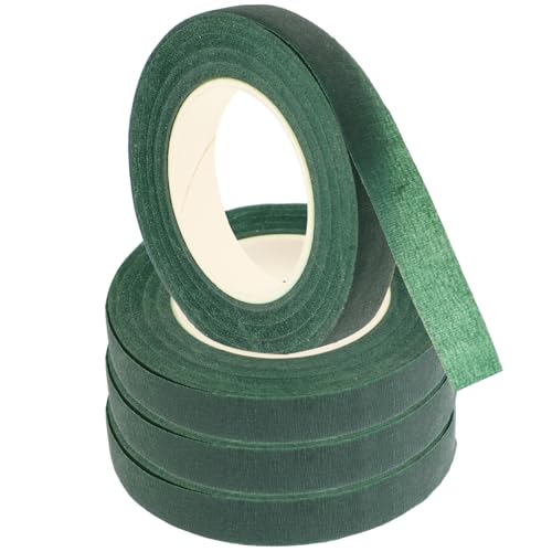 Beatifufu 4 Stück Floral Tape Grün Floristenkrepp Klebeband Basteln Blumendraht DIY Blumenstrauß Wickelband für Stabile Blumenarrangements und Gartendekoration Beatifufu 4 Stück Floral Tape Grün Floristenkrepp Klebeband Basteln Blumendraht DIY Blumenstrauß Wickelband für Stabile Blumenarrangements und Gartendekoration von Beatifufu