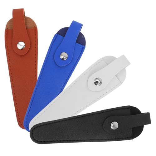Beatifufu 4 Stück PU Leder Scherenhülle Leicht Scheren Schutzabdeckung Nähscheren Etui Tragbar mit Gürtelbefestigung für Friseure Handwerk und Outdoor in Dunkel Braun Blau Beatifufu 4 Stück PU Leder Scherenhülle Leicht Scheren Schutzabdeckung Nähscheren Etui Tragbar mit Gürtelbefestigung für Friseure Handwerk und Outdoor in Dunkel Braun Blau von Beatifufu