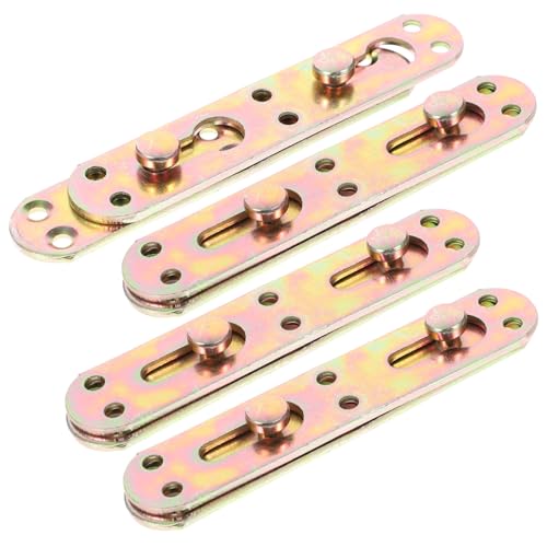 Beatifufu 4 Stück Schwere Bettbeschläge Robuste Bettseitenhalter aus Rostfreie Bettrahmenwinkel Einfache Montage Kompatibel mit Holzbetten Stabilisierende Bettverbindungsscharnier Beatifufu 4 Stück Schwere Bettbeschläge Robuste Bettseitenhalter aus Rostfreie Bettrahmenwinkel Einfache Montage Kompatibel mit Holzbetten Stabilisierende Bettverbindungsscharnier von Beatifufu