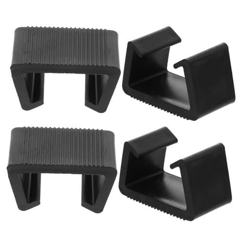 Beatifufu 4 Stück Teiliges Rattan Möbelverbinder mit Geriffelten Klammern Stabile Befestigung für Garten Terrassenmöbel Sichere Halterung gegen Verrutschen Langlebige Clips für Sofa und von Beatifufu