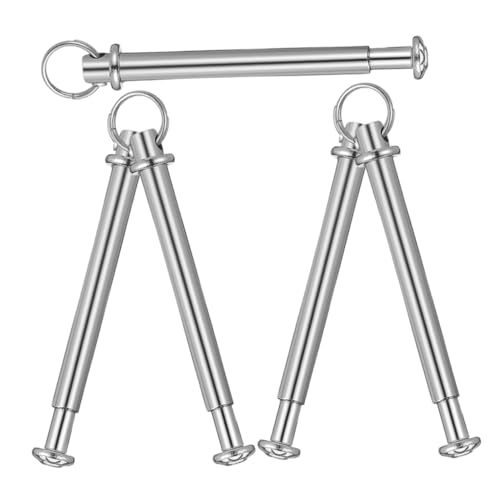 Beatifufu 5 Sätze Faltventilator Nieten mit Ring Handventilator Achsnieten Reparaturset Stabile Polierte Fächerachsen für Einfache Montage und Zuverlässigen Ersatz bei Handfächern Beatifufu 5 Sätze Faltventilator Nieten mit Ring Handventilator Achsnieten Reparaturset Stabile Polierte Fächerachsen für Einfache Montage und Zuverlässigen Ersatz bei Handfächern von Beatifufu