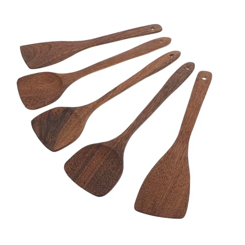 Beatifufu 5 Stück Teiliges Holz kochlöffel Langem Griff Praktische Antihaft pfannen schaufel und Suppenlöffel Robustes Küchenutensil für Servieren und Rühren für Haushalt und Gastronomie Beatifufu 5 Stück Teiliges Holz kochlöffel Langem Griff Praktische Antihaft pfannen schaufel und Suppenlöffel Robustes Küchenutensil für Servieren und Rühren für Haushalt und Gastronomie von Beatifufu