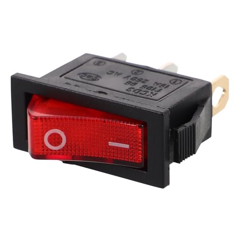 Beatifufu 5 Stück Teiliges Kippschalter mit Kontrollleuchte Robust und Langlebig Geeignet für Elektroherde Heizung und Beleuchtung Einfache Installation Vielseitige Ersatzknöpfe für Geräte Beatifufu 5 Stück Teiliges Kippschalter mit Kontrollleuchte Robust und Langlebig Geeignet für Elektroherde Heizung und Beleuchtung Einfache Installation Vielseitige Ersatzknöpfe für Geräte von Beatifufu