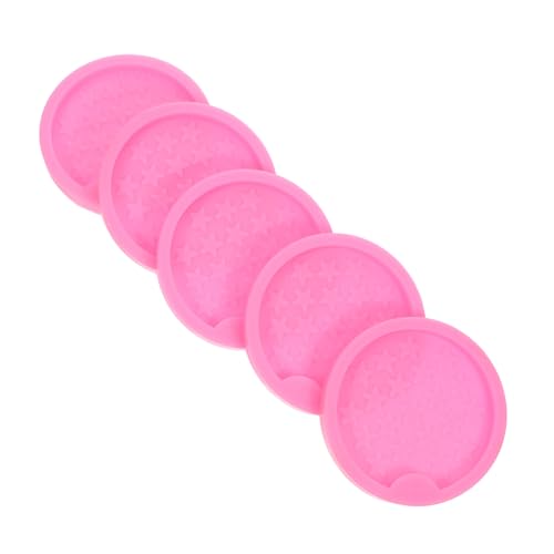 Beatifufu 5 Stück Teiliges Silikonuntersetzer- Wiederverwendbare Harzformen für DIY Epoxidharz-untersetzer Flexible Gießformen für Kreative Dekorationen Einfach zu Entformen Langlebig und Beatifufu 5 Stück Teiliges Silikonuntersetzer- Wiederverwendbare Harzformen für DIY Epoxidharz-untersetzer Flexible Gießformen für Kreative Dekorationen Einfach zu Entformen Langlebig und von Beatifufu