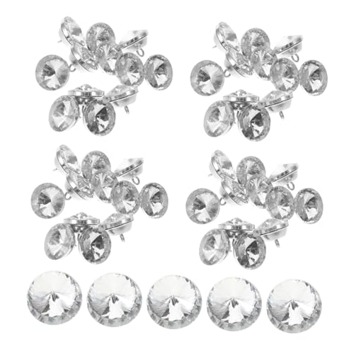 Beatifufu 50 Stück Acrylknöpfe Kristall Sofa Dekorationsknöpfe Polsterknöpfe DIY Nähen Möbelknöpfe für Couch und Bett Zubehör Beatifufu 50 Stück Acrylknöpfe Kristall Sofa Dekorationsknöpfe Polsterknöpfe DIY Nähen Möbelknöpfe für Couch und Bett Zubehör von Beatifufu