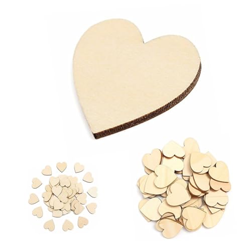 Beatifufu 50 Stück Herzförmige Holzscheiben Naturbelassen mit Rinde Unbemalte Holzherzen für DIY Basteln Hochzeits und Weihnachtsdekorationen Umweltfreundliche Holzrohlinge Beatifufu 50 Stück Herzförmige Holzscheiben Naturbelassen mit Rinde Unbemalte Holzherzen für DIY Basteln Hochzeits und Weihnachtsdekorationen Umweltfreundliche Holzrohlinge von Beatifufu
