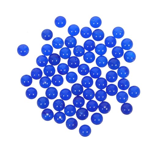 Beatifufu 50 Stück Natur Lapis Lazuli Perlen Rund Poliert DIY Schmuckherstellung Lose Steine Für Armbänder Halsketten Basteln Dekorationen von Beatifufu