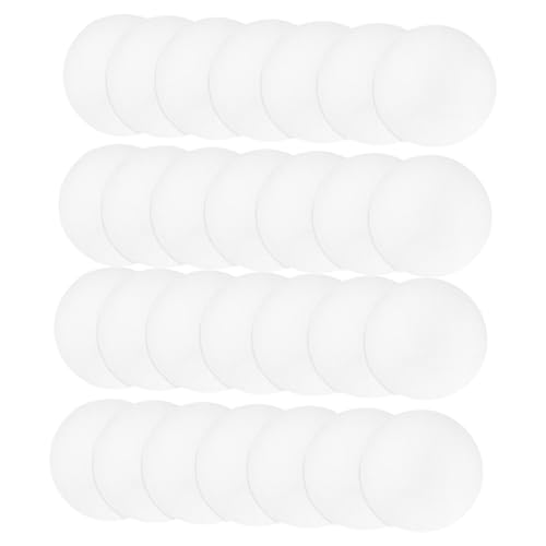 Beatifufu 500 Blatt Auslaufsichere Rundes Becherpapier Heiß Kaltbeständige Versiegelungsfolie Für Milchtee Kaffee Getränkebecher Einwegpapierdeckel von Beatifufu