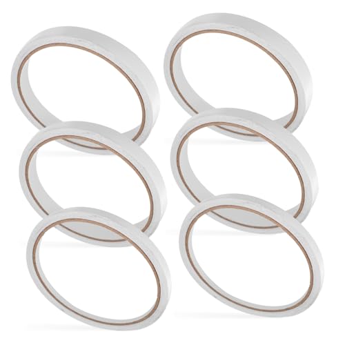 Beatifufu 6 Rollen Doppelseitiges Klebeband in Breiten Stark Haftendes Bastelpapier Klebestreifen für Scrapbooking Fotoalbum Kartenherstellung Vielseitig und Dünn Beatifufu 6 Rollen Doppelseitiges Klebeband in Breiten Stark Haftendes Bastelpapier Klebestreifen für Scrapbooking Fotoalbum Kartenherstellung Vielseitig und Dünn von Beatifufu