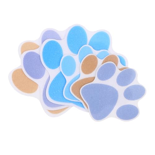 Beatifufu 6 Stück Anti rutsch Aufkleber Badezimmer Cartoon Hundepfoten Badewanne rutschfeste Peva Sticker in Blau Braun Dekorativ und Sicher Zuschneidbar rutschfest für Dusche und Wände Beatifufu 6 Stück Anti rutsch Aufkleber Badezimmer Cartoon Hundepfoten Badewanne rutschfeste Peva Sticker in Blau Braun Dekorativ und Sicher Zuschneidbar rutschfest für Dusche und Wände von Beatifufu