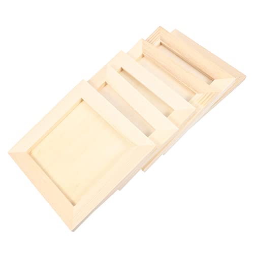 Beatifufu 6 Stück DIY Holzbilderrahmen für Bastelrahmen Naturholz zum Bemalen und Dekorieren mit Farben für Kreative Projekte Zuhause Beatifufu 6 Stück DIY Holzbilderrahmen für Bastelrahmen Naturholz zum Bemalen und Dekorieren mit Farben für Kreative Projekte Zuhause von Beatifufu