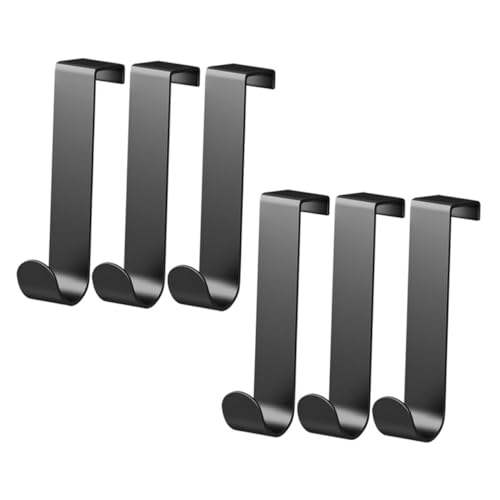 Beatifufu 6 Stück Teiliges Aluminium Türhaken Bohren Verstellbare Türgarderobe zum Einhängen Platzsparender Organizer für Badezimmer und Küche für Handtücher Kleidung und Accessoires Beatifufu 6 Stück Teiliges Aluminium Türhaken Bohren Verstellbare Türgarderobe zum Einhängen Platzsparender Organizer für Badezimmer und Küche für Handtücher Kleidung und Accessoires von Beatifufu