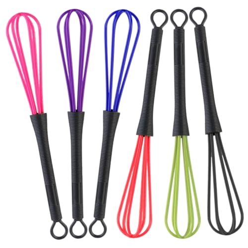 Beatifufu 6 Stück Teiliges Kunststoff Schneebesen Handmixer für Haarfärbemischung Kleiner Ballon Rührbesen mit Haken Praktische Handbedienung Langlebig und Leicht zu Zufällige Farbe Beatifufu 6 Stück Teiliges Kunststoff Schneebesen Handmixer für Haarfärbemischung Kleiner Ballon Rührbesen mit Haken Praktische Handbedienung Langlebig und Leicht zu Zufällige Farbe von Beatifufu
