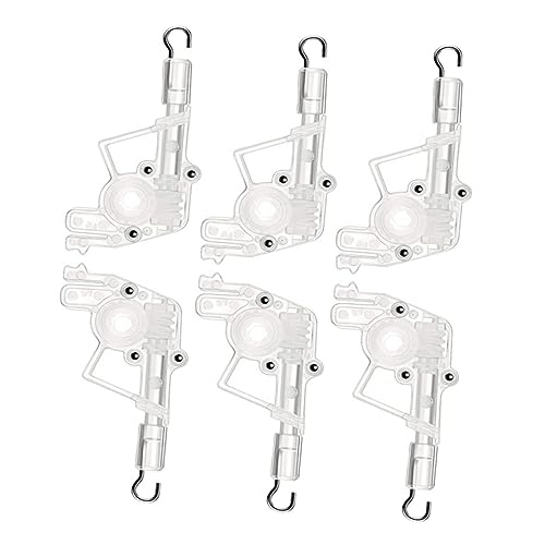 Beatifufu 6 Stück Teiliges Set Wand Tilter für Jalousien Robuste Transparente Ersatzteile für Einfache Installation und Steuerung von Fensterjalousien Beatifufu 6 Stück Teiliges Set Wand Tilter für Jalousien Robuste Transparente Ersatzteile für Einfache Installation und Steuerung von Fensterjalousien von Beatifufu
