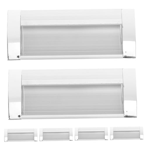Beatifufu 6 Stück Teiliges Verdeckte Aluminiumlegierung für Unsichtbare Möbelgriffe für Aufbewahrungsschränke Design für Möbel und Schränke von Beatifufu