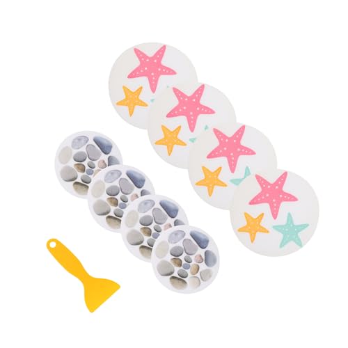 Beatifufu 8 Stück Teiliges Cartoon Badewannen Anti rutsch Aufkleber Peva Wasserfest Rutschhemmend Selbstklebend mit Seestern Stein Motiven für Badezimmer Badewanne Beatifufu 8 Stück Teiliges Cartoon Badewannen Anti rutsch Aufkleber Peva Wasserfest Rutschhemmend Selbstklebend mit Seestern Stein Motiven für Badezimmer Badewanne von Beatifufu