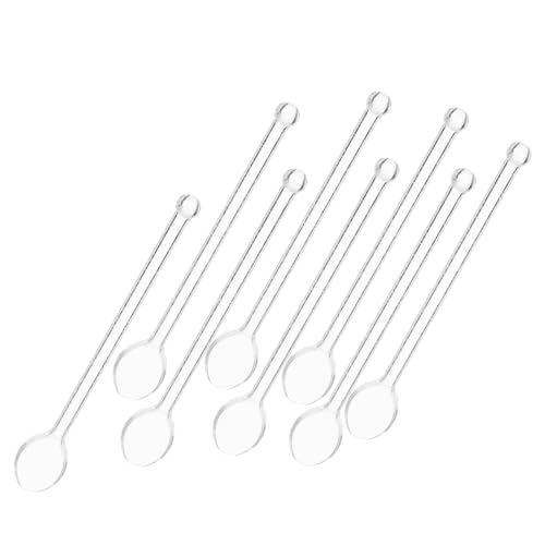 Beatifufu 8 Stück Teiliges Glas-teelöffel Langem Stiel Transparente Dessert Kaffeelöffel Vielseitige Rührlöffel für Getränke Tee Saft und Kaffee Bruchsichere Glasmischlöffel für Alltag Beatifufu 8 Stück Teiliges Glas-teelöffel Langem Stiel Transparente Dessert Kaffeelöffel Vielseitige Rührlöffel für Getränke Tee Saft und Kaffee Bruchsichere Glasmischlöffel für Alltag von Beatifufu