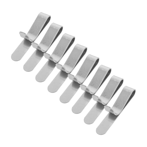 Beatifufu 8 Stück Tortenring Fixierclips Teilig Erweiterbare Mousse Ring Halter für Müheloses Backen von Kuchen Keksen und Gebäck für Hobbybäcker und Profis von Beatifufu