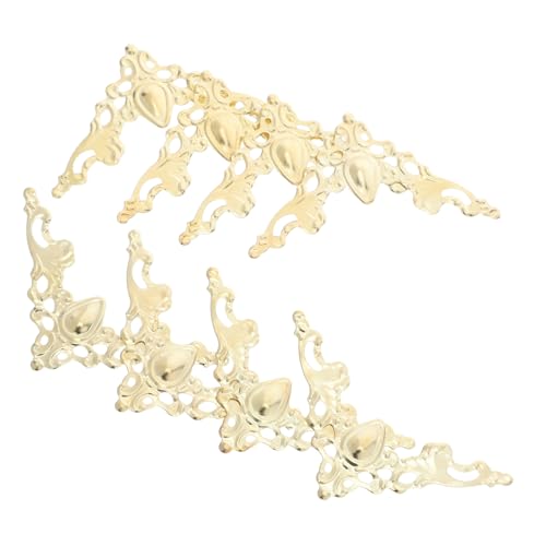 Beatifufu 80 Stück Teiliges Vintage Metall Eckenschutz mit Filigranen Hohlmustern Retro Buchseiten Ordner Eckenschoner für Scrapbooking Fotoalben Möbel und Geschenkverpackungen Einfache Beatifufu 80 Stück Teiliges Vintage Metall Eckenschutz mit Filigranen Hohlmustern Retro Buchseiten Ordner Eckenschoner für Scrapbooking Fotoalben Möbel und Geschenkverpackungen Einfache von Beatifufu
