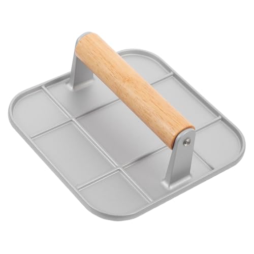 Beatifufu Aluminium Burger Patty Maker mit Ergonomischem Griff Manuelle Burgerpresse für Gleichmäßige Patties Antihaft Burger Fleischpresse für Einfache Zubereitung für Grillfans und BBQ Beatifufu Aluminium Burger Patty Maker mit Ergonomischem Griff Manuelle Burgerpresse für Gleichmäßige Patties Antihaft Burger Fleischpresse für Einfache Zubereitung für Grillfans und BBQ von Beatifufu