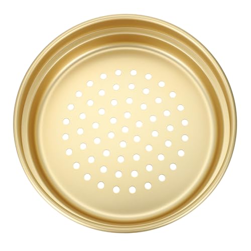 Beatifufu Aluminium dampfgareinsatz Hitzebeständig Dämpfkorb mit Gelochtem Steamer korb für Reiskocher Gemüse Eier Dampfgaren Küchenzubehör Spülmaschinenfest von Beatifufu